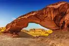 Experience the breathtaking landscapes of Wadi Rum during the 13 Days Jordan and Egypt Luxury Tours.